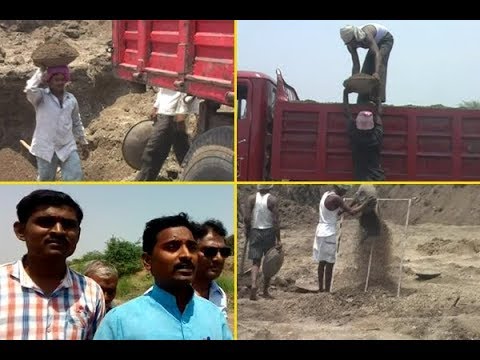 शिऊरच्या तावरजा नदीपात्रात बेकायदा वाळू उपसा सुरु