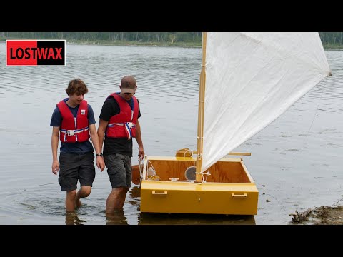 Can You Make a Sailboat From Hardware Store Materials? DIY Plywood Sailboat/ PD Racer Build.