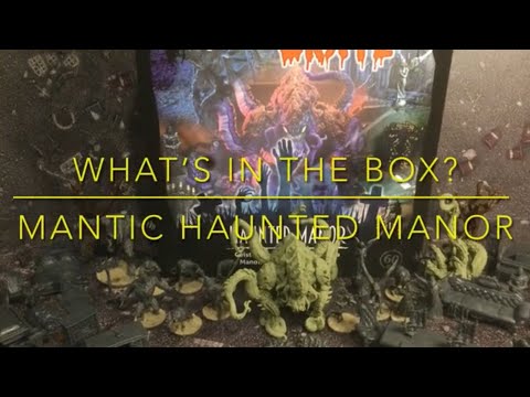 What’s in the box? - Mantic Haunted Manor Terrain Crate