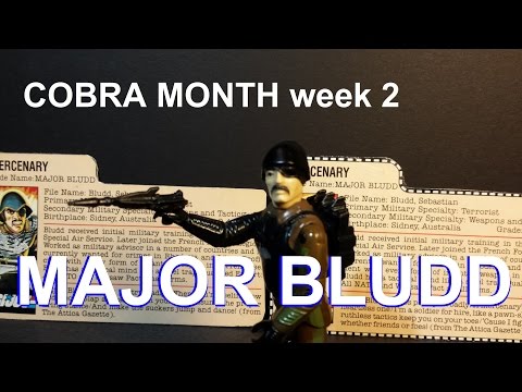 HCC788 - MAJOR BLUDD - COBRA MONTH vintage G. I. Joe toy review! HD S02E26