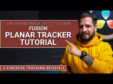 Davinci Resolve Planar Tracker deutsch | Ultimatives tracking Tutorial