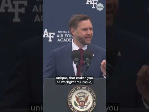 JD Vance speaks on morality of warfare at Air Force Academy commencement