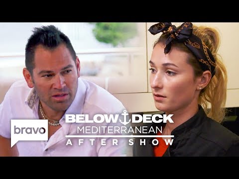 Baseball Pro Johnny Damon Complains About Anastasia's Food | Below Deck Med After Show Pt 2 (S4 E10) Video