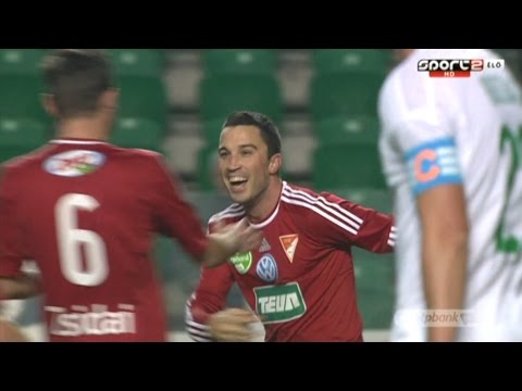 Tisza Tibor gólja a Győri ETO FC - DVSC-Teva mérkőzésen