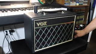 Video thumbnail for Vox Pathfinder 10 watt Bass Amp Review by Kevys RC & Music