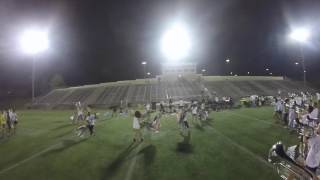Westfield HS marching band practice from the top of a tuba (Ex-Machina)