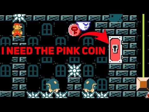 I need the pink coin to enter the door - Endless Expert Challenge [Super Mario Maker2][225]