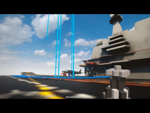 Ion Cannon Beacon vs Aircraft Carrier Destruction   Teardown