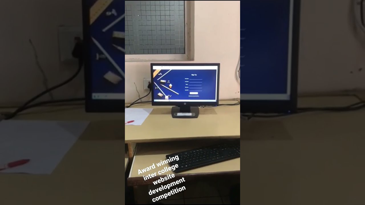 Award Winning Inter College Website Development Competition