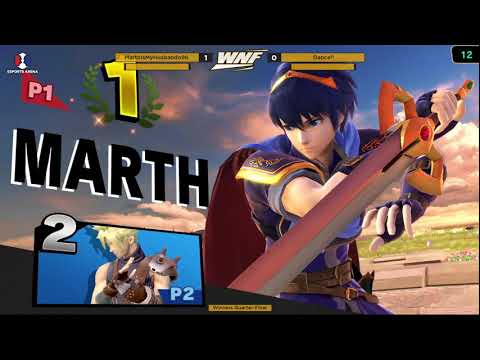 WNF Oakland 2020 Episode 11 - Winners Quarter-Final: Ako (Marth) vs. Dance!! (Cloud)