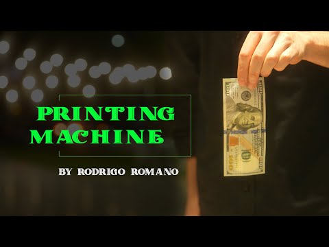 PRINTING MACHINE, by Rodrigo Romano