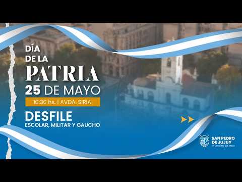 Desfile por el 25 de Mayo