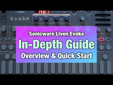 Sonicware Liven evoke 27-Key Acoustronic Sythesizer and Granular Effects image 5