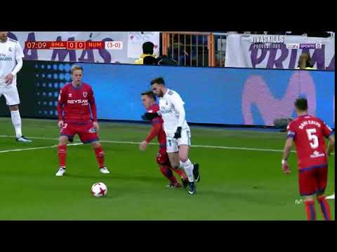 Borja Mayoral nutmeg skill vs Numancia HD