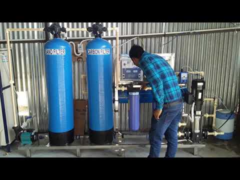 Sfs automatic frp ro water plant, ro capacity: 1000 lph