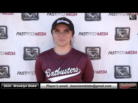 2023 Brooklyn Blake 3.5 GPA - Outfielder Softball Skills Video - Bay Area Batbusters