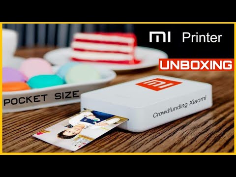 Mi mini pocket photo printer | amazon.com | tech talk | best photo printer | mi |