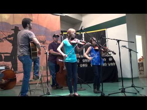 2013-10-25 Jr Twin Fiddle Finalists Celeste and Sophie Pena - Western Open 2013