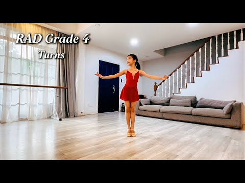 RAD Grade 4 Ballet - Turns