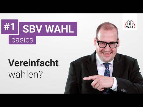 Kein Hexenwerk: SBV jetzt VEREINFACHT wählen! | Betriebsrat Video