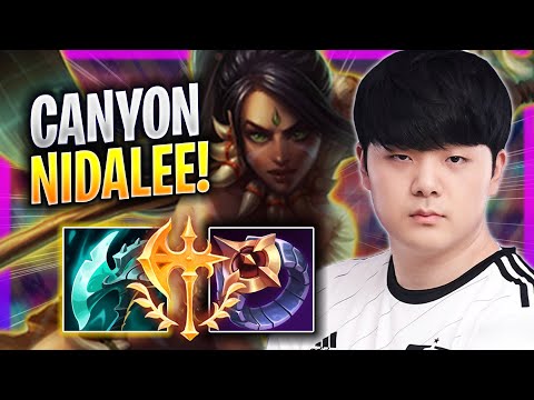 CANYON CRAZY GAME WITH NIDALEE! - DK Canyon Plays Nidalee JUNGLE vs Fiddlesticks! | Season 2023