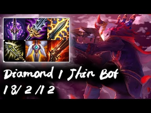 Diamond 1 Jhin Bot vs Kalista | Korea High Elo Replays