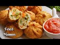 స్ట్రీట్ ఫుడ్ స్టైల్ ఫ్రైడ్ మోమోస్ | Street food style Fried