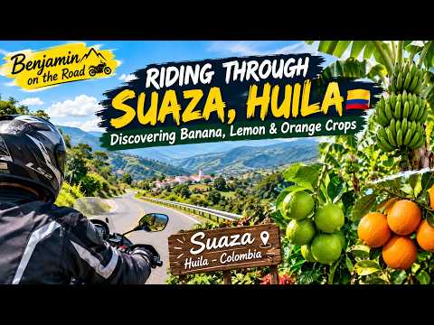 Exploring the Roads of Suaza, Huila 🇨🇴 | Banana, Lemon & Orange Farms