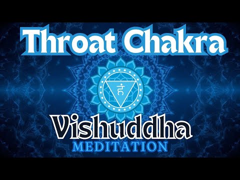 Throat Chakra Meditation | Vishuddha | 741 Hz Truth & Expression | Healing chakra 💙🧘‍♀️