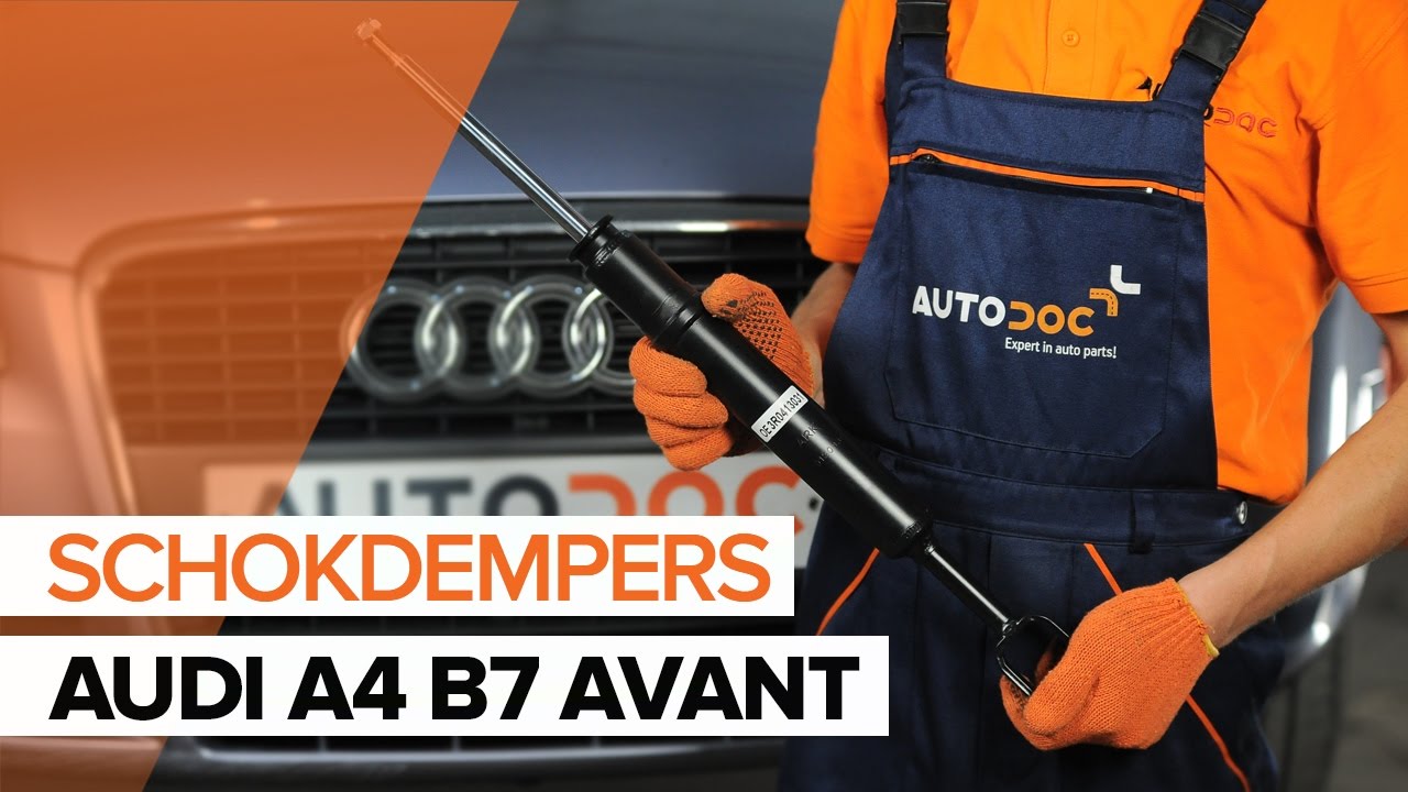 Hoe veerpoot vooraan vervangen bij een Audi A4 B7 Avant – Leidraad voor bij het vervangen