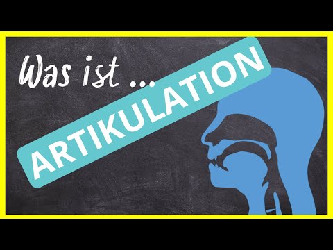 Was ist Artikulation | Lautproduktion im Vokaltrakt