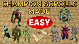 The Only Champion Scroll Guide You Need