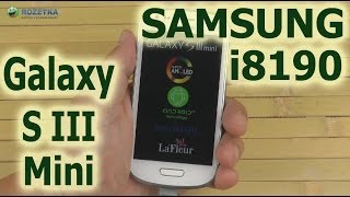 Samsung I8190 Galaxy SIII mini (White) - відео 2