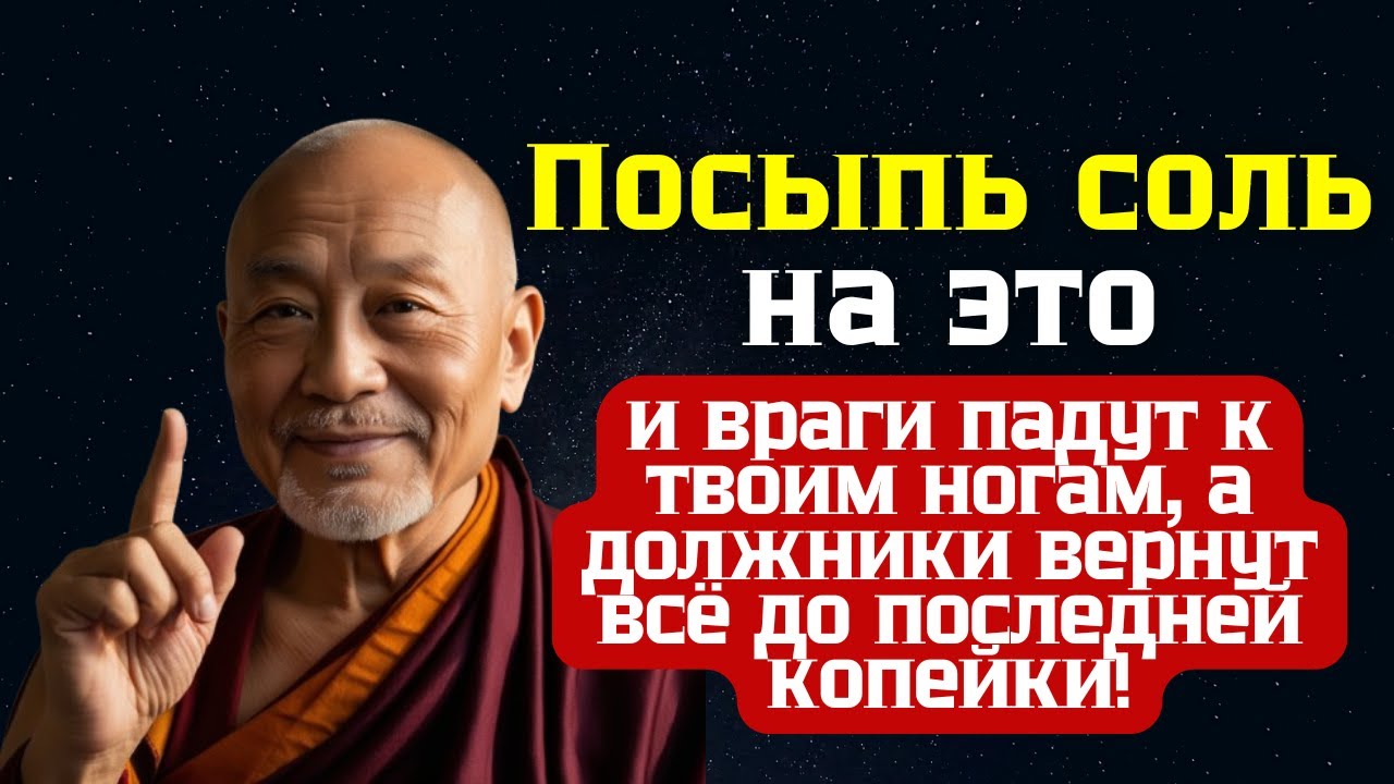 Посыпь соль на это, и враги падут к твоим ногам, а должники вернут всё до последней копейки!