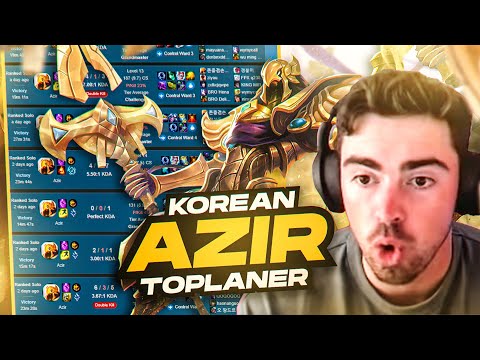 AZIR TOP taking over KOREAN SOLOQ! *NEW STRATEGY*
