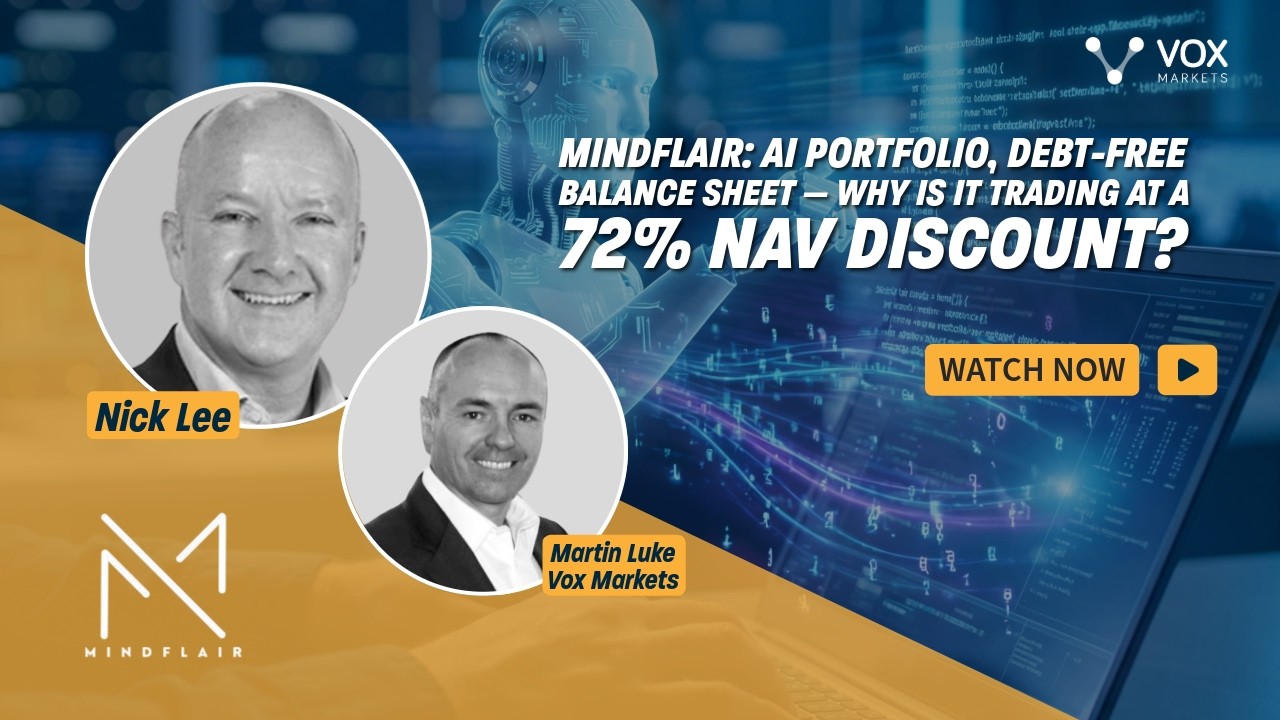 Thumbnail for Mindflair - AI Portfolio, Debt-Free Balance Sheet — Why Is It Trading At A 72% NAV Discount?