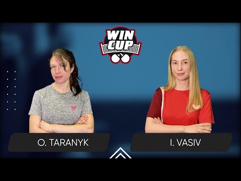 13:30 Olena Taranyk - Iryna Vasiv 07.01.2025 WINCUP Women Professional. TABLE 1