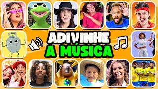 ADIVINHA A MÚSICA DO TIKTOK COM EMOJIS 😃🎵 Quem está cantando? 🎤 Emilly Vick, Pipoca, Viro Vira Virou