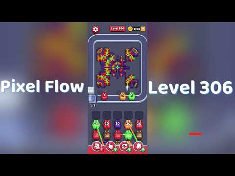 Pixel Flow Level 306 Walkthrough