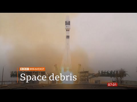 ELSA-d  launches to clean up space junk (Kazakhstan/Space) - BBC News - 22nd March 2021