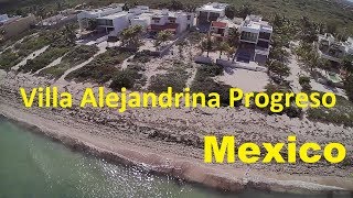 preview picture of video 'Villa Alejandrina Progreso Mexico Мексика сняли шикарную виллу возле моря фильм 13'