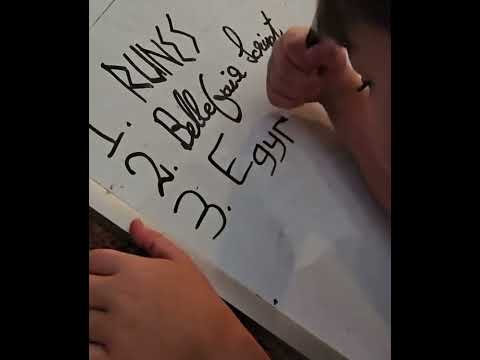 6 year old with autism recreates fonts in handwriting with INSANE accuracy