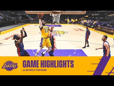 HIGHLIGHTS | LeBron James (33 pts, 5 reb, 11 ast) vs Detroit Pistons