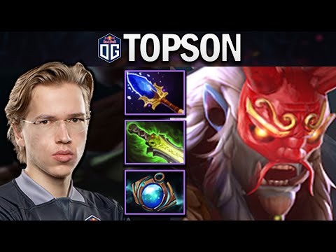 OG.TOPSON GRIMSTROKE WITH AGHANIMS-ETHEREAL - DOTA 2 7.28 GAMEPLAY