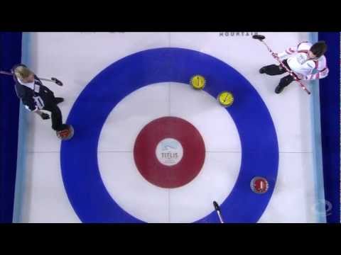 CURLING: WWCC 2013 Semifinal SCO vs CAN - HIGHLIGHTS