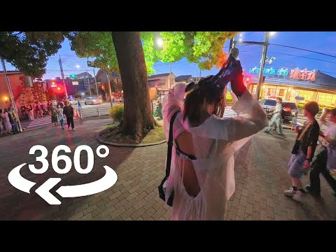 I went to the fireworks festival, but forgot to bring my hair tie...I’ve got it!