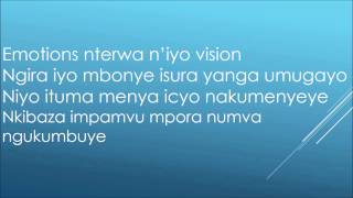 Ben B - Umukono (official lyrics)