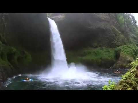 Bam Margera & Steve Fisher Kayak Off Waterfall