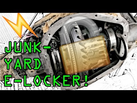 Super Duty Rear Axle JUNKYARD E Locker Swap!