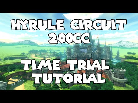 Bayesic Training Part 88: Hyrule Circuit 200cc Time Trial Tutorial